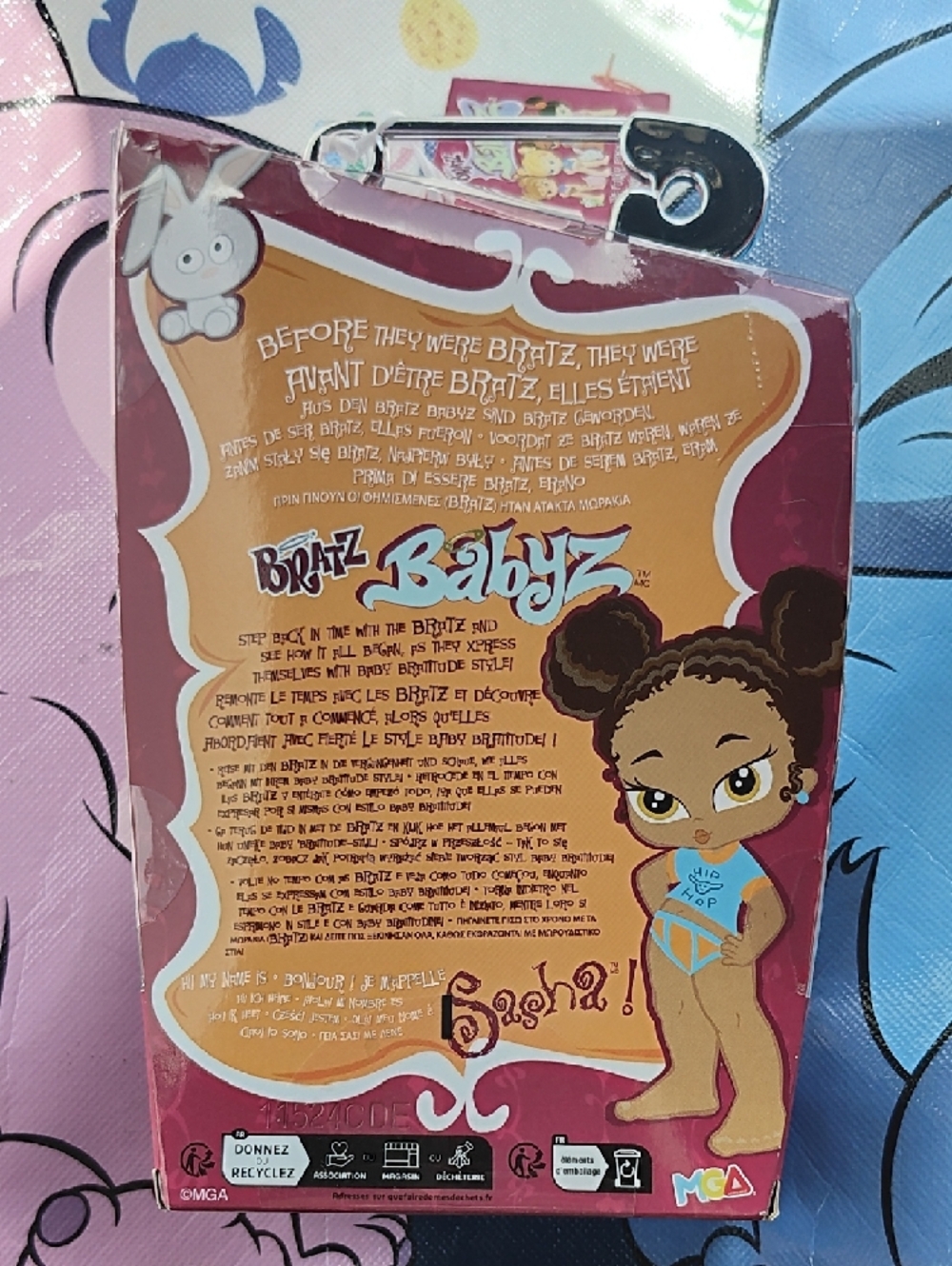 Bratz Babyz Turquoise Outfit Doll with White Bunny Accessory - Picture 2 of 5